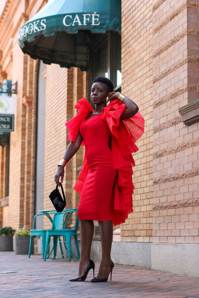 OhSoDashing Ruffle Dress