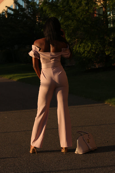 Mauve Out the Way Jumpsuit