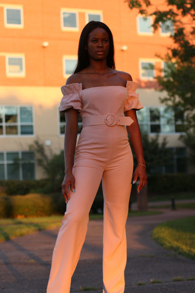 Mauve Out the Way Jumpsuit