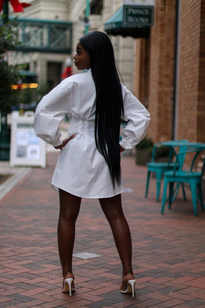 Pretty Please Shirt Dress