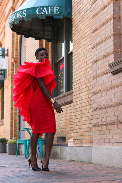 OhSoDashing Ruffle Dress