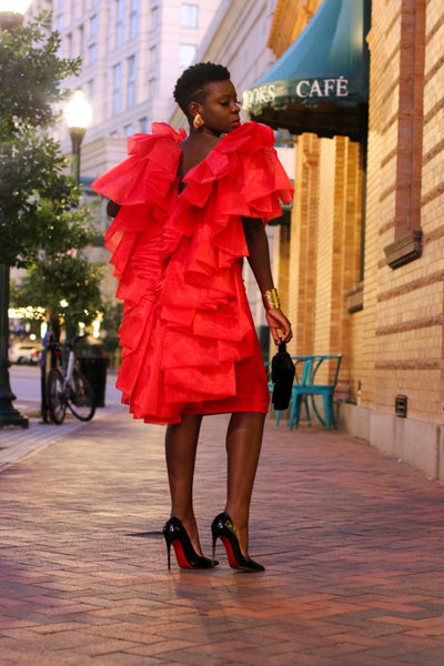 OhSoDashing Ruffle Dress