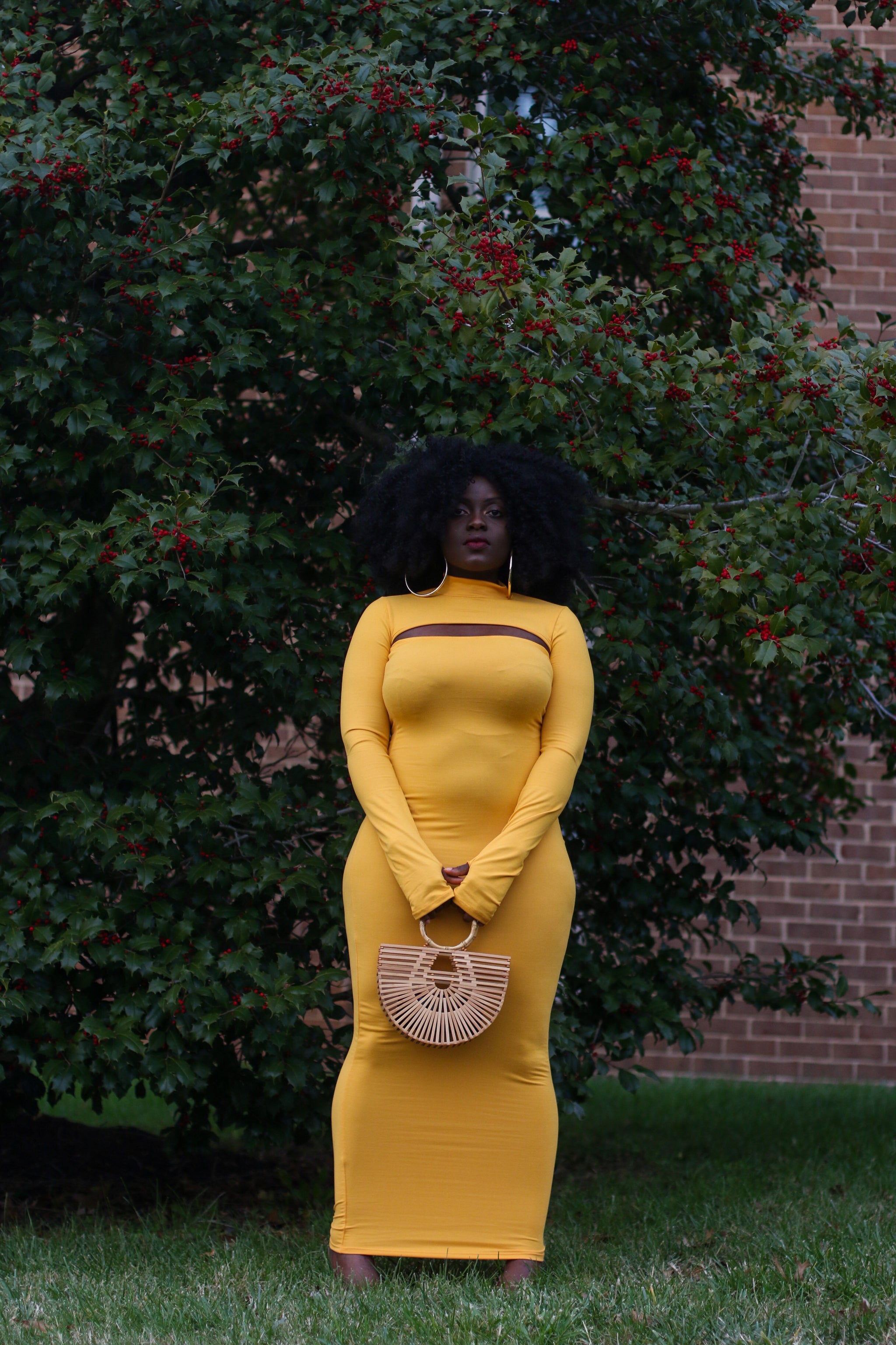 Shined On Bodycon Dress  LoyWithLove